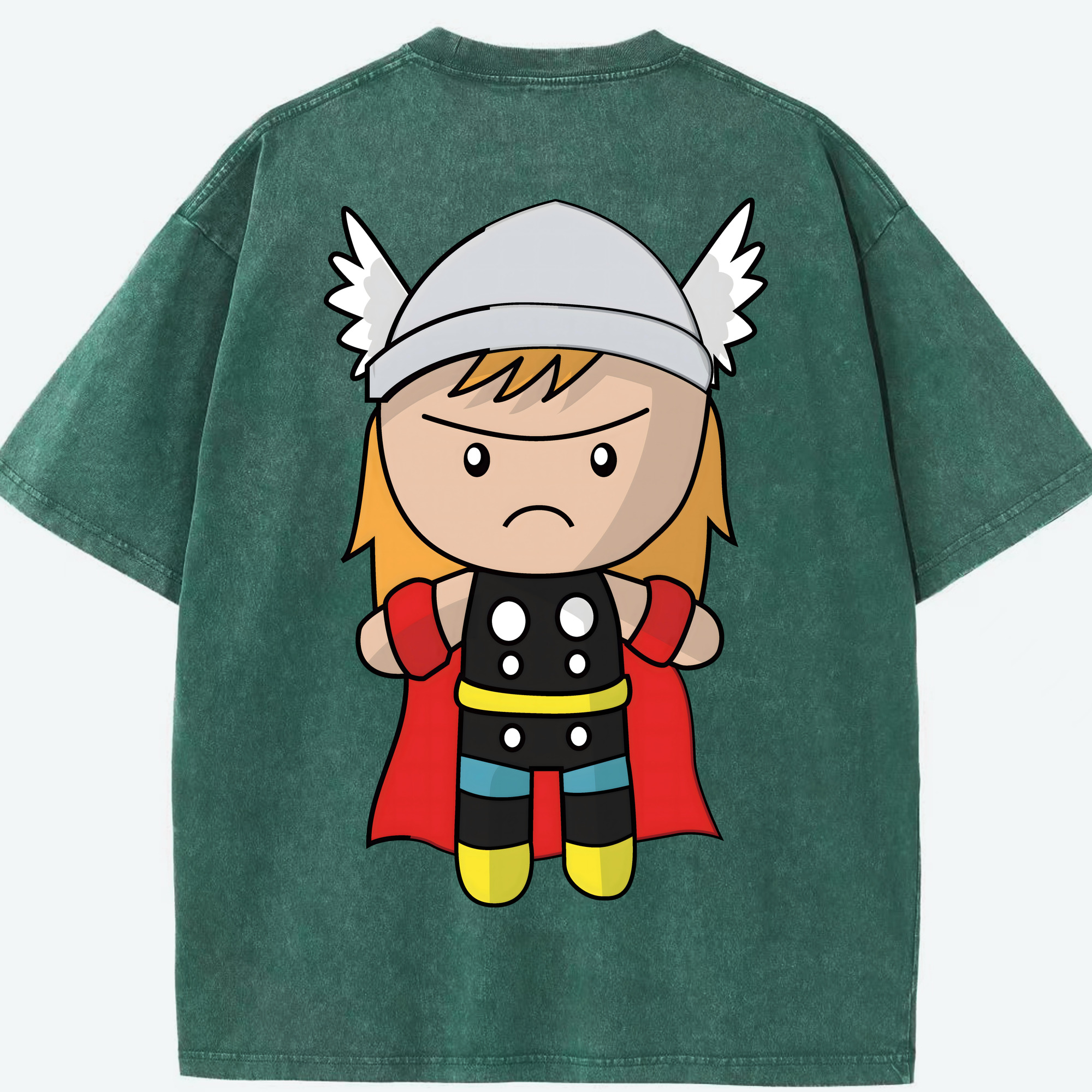 （画像用） アベンジャーズ The Avengers 綿100% ヴィンテージ風 半袖Tシャツ（背面プリント）